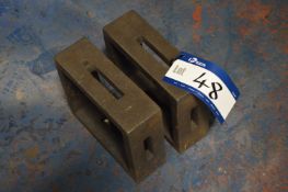 Two Packing Blocks, each approx. 300mm x 250mm x 1