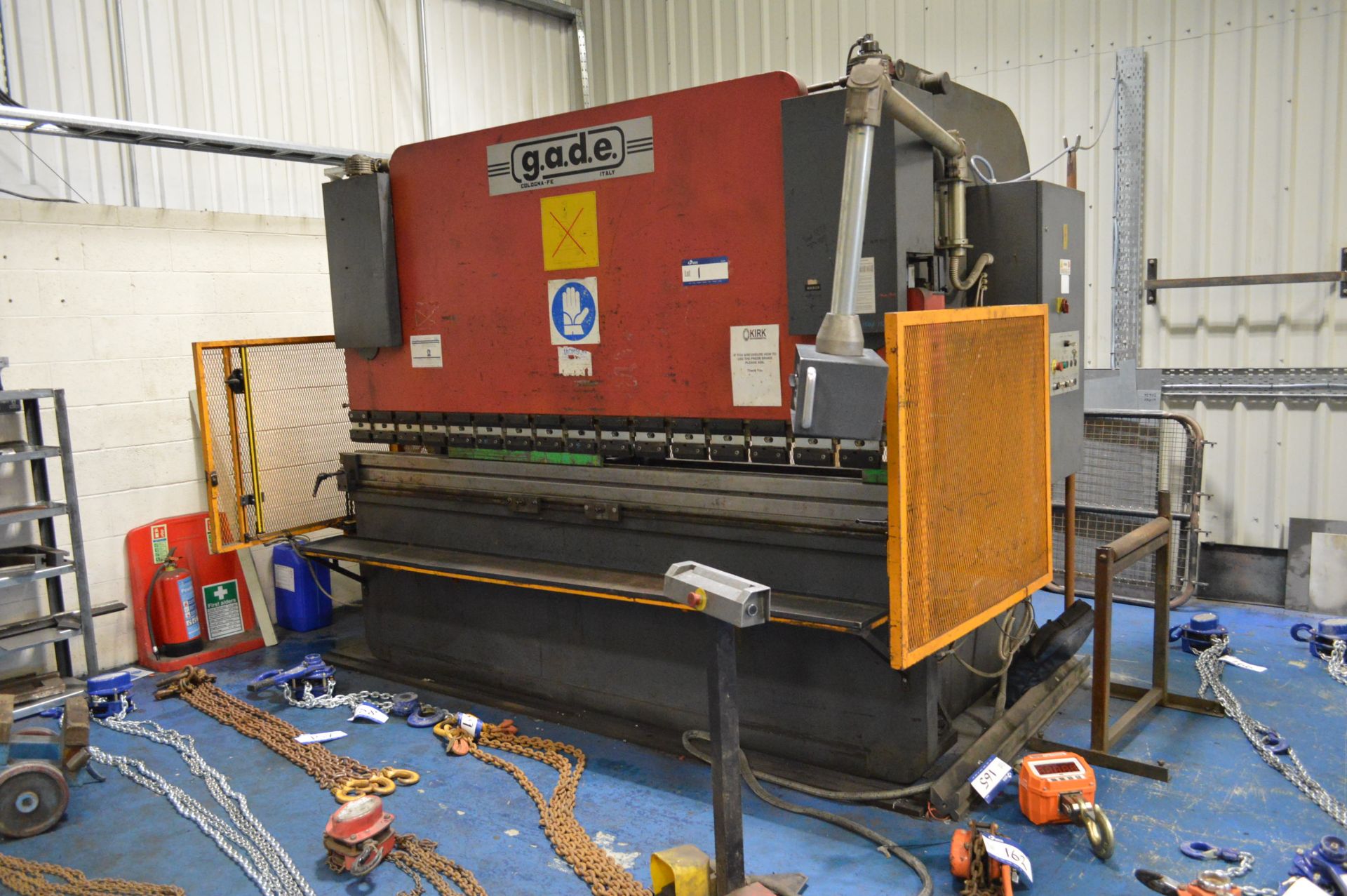 g.a.d.e. PP1 30/110 3.1m x 110t PRESS BRAKE, seria