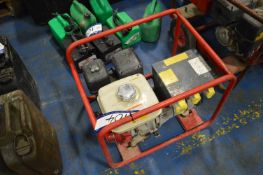 Meccalte S16W-90 Petrol Engined Generator, serial