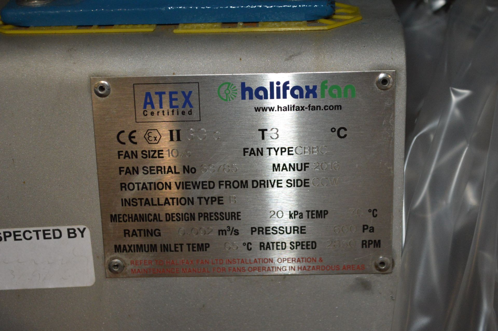 Two Halifax CBBC Stainless Steel Cased Centrifugal - Image 2 of 3
