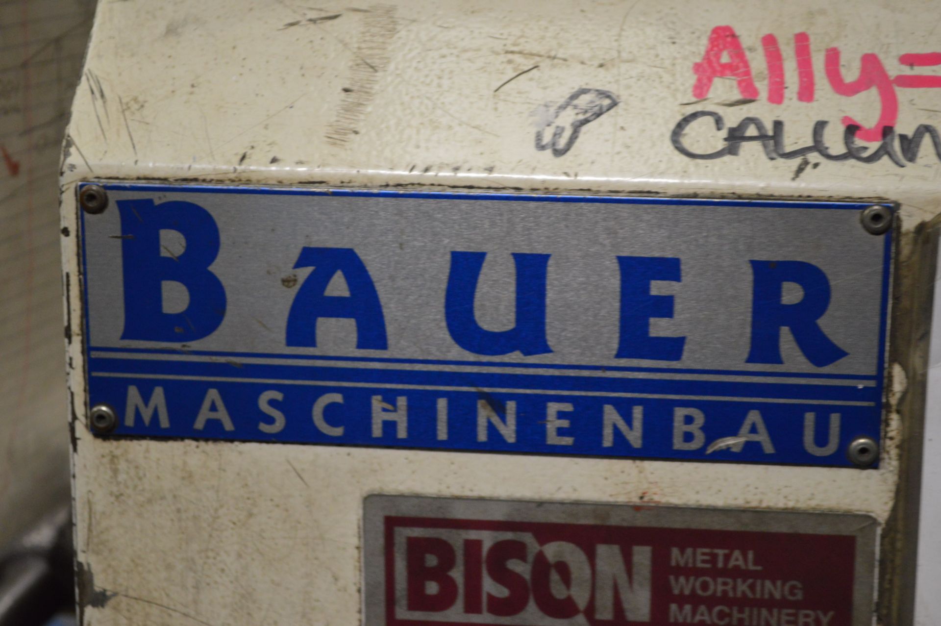 Bauer 320DG HORIZONTAL METAL BANDSAW - Image 7 of 8