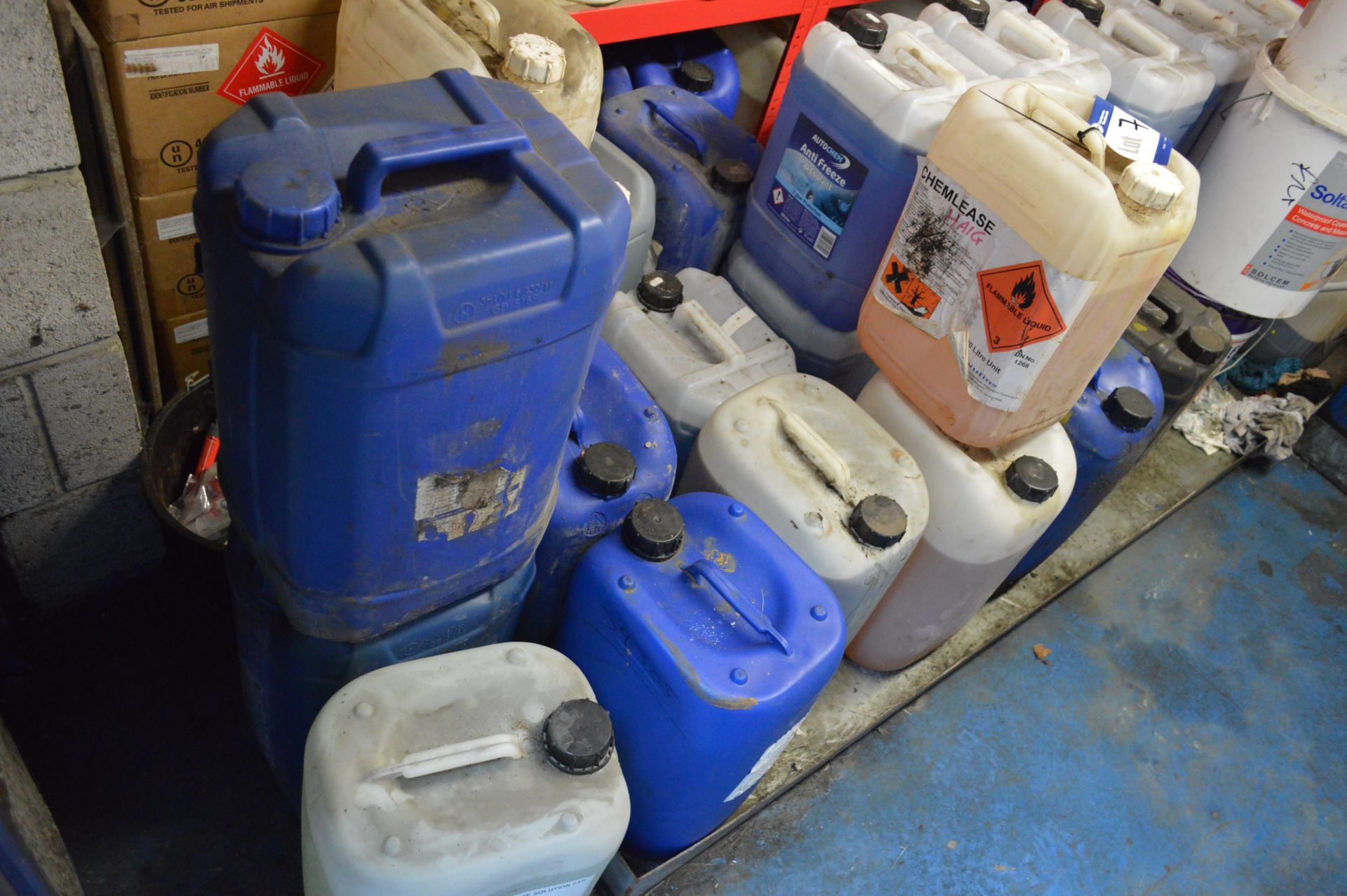 Assorted Paints, Grease Cartridges, PVA, Hydraulic - Image 3 of 4