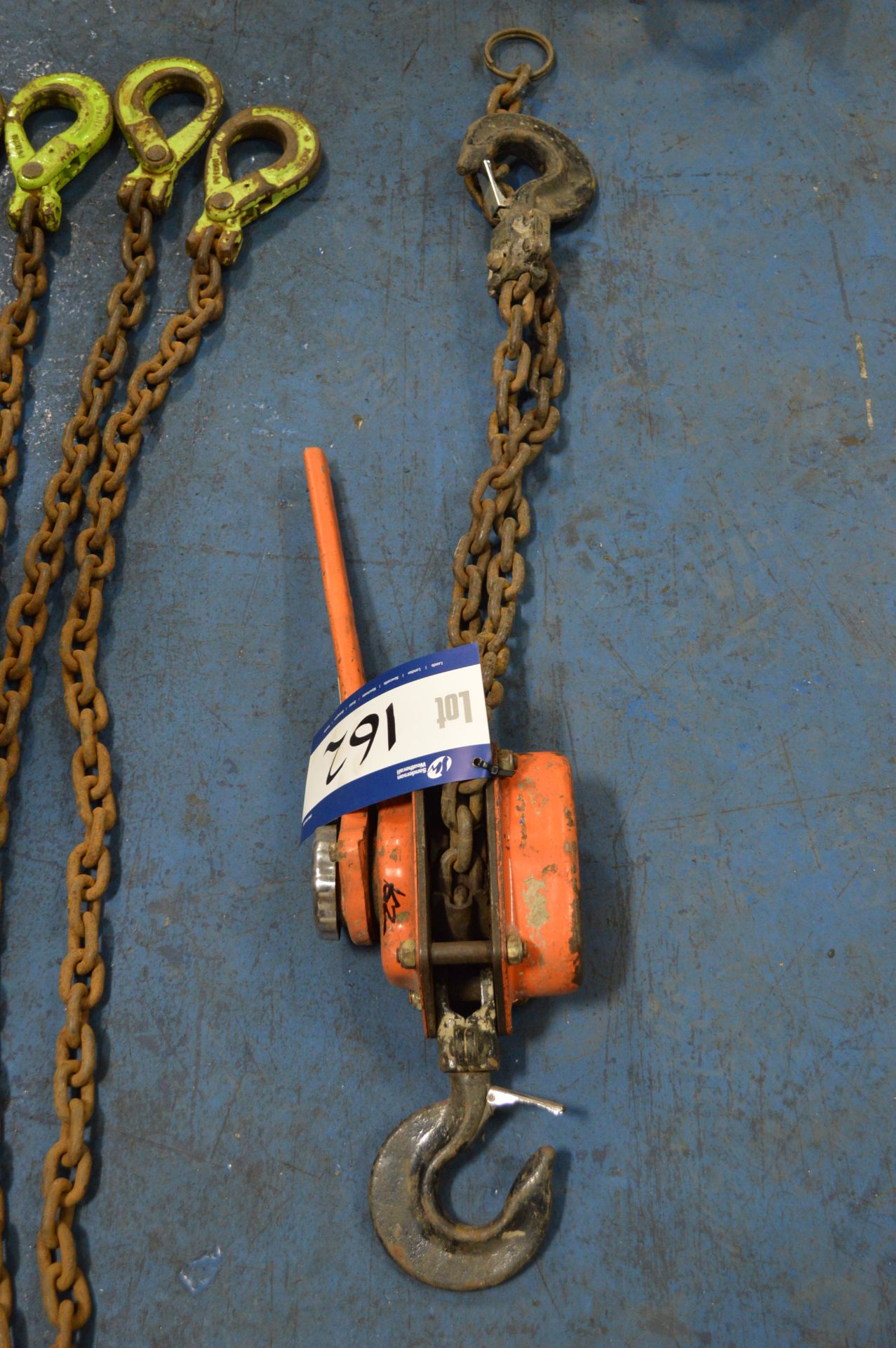 Ace 3 ton Lever Block, serial no. 07CB629