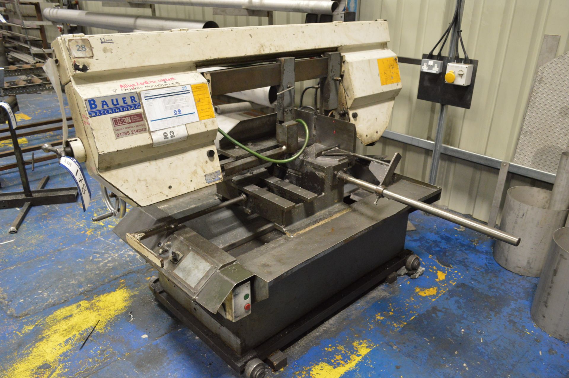 Bauer 320DG HORIZONTAL METAL BANDSAW