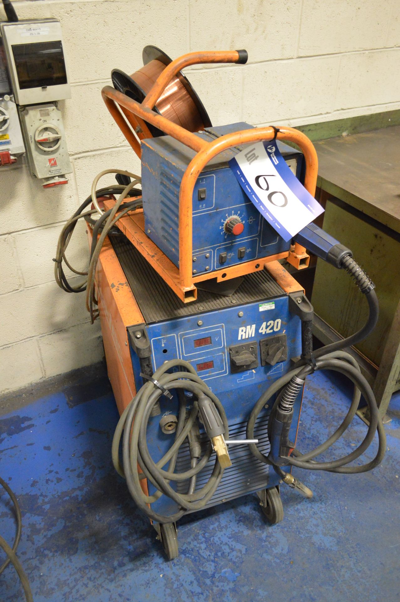 Newarc RM420 Mig Welding Transformer, serial no. E