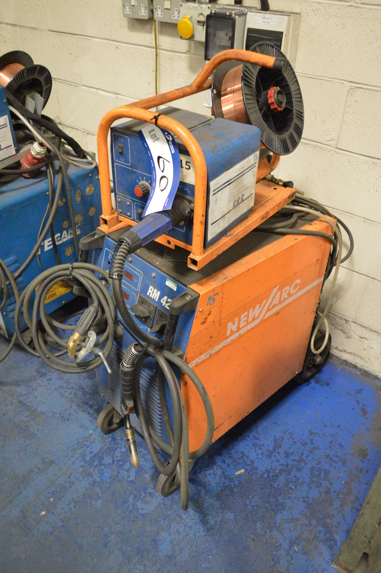 Newarc RM420 Mig Welding Transformer, serial no. E - Bild 2 aus 3