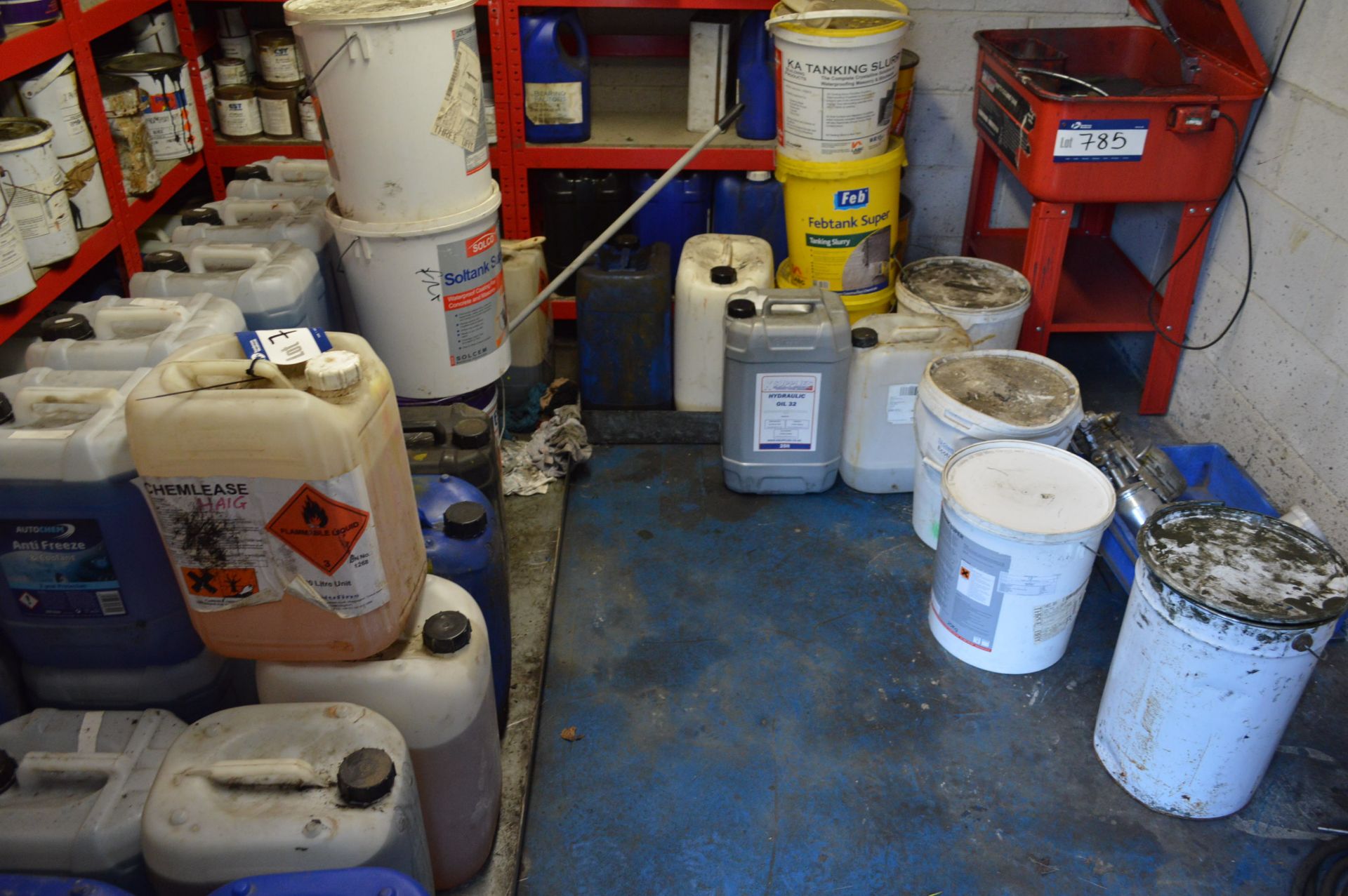 Assorted Paints, Grease Cartridges, PVA, Hydraulic - Image 2 of 4