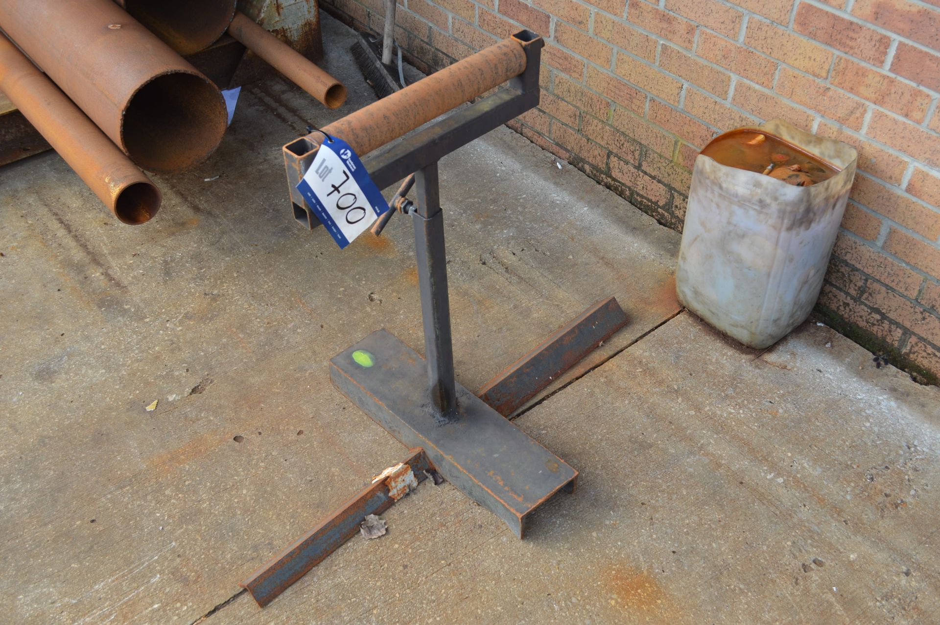 Roller Feed Stand, 400mm on roller