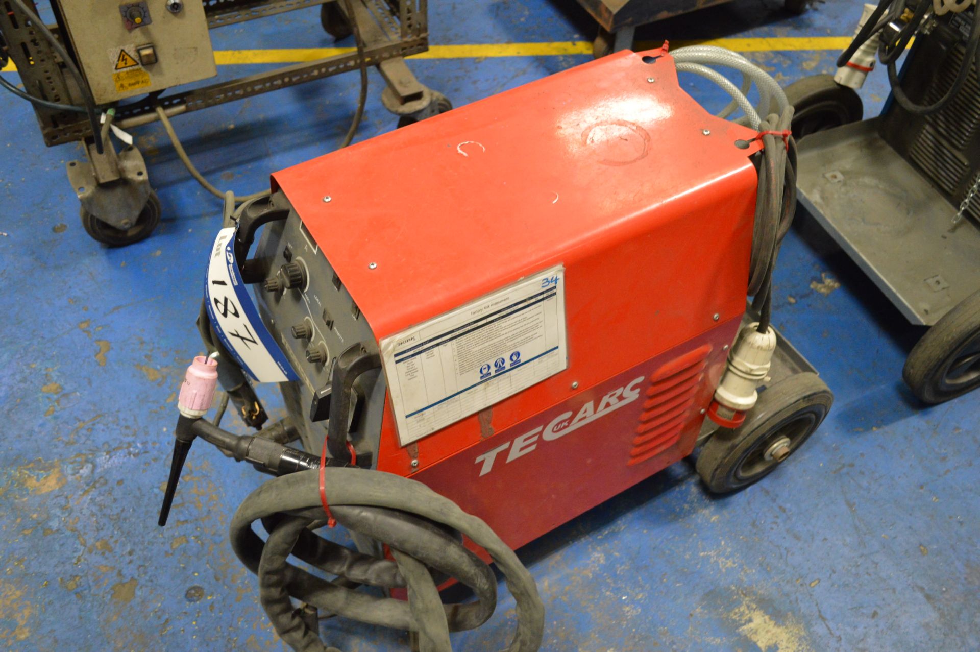 Tecarg TecTig DC225 Tig Welding Unit, serial no. T