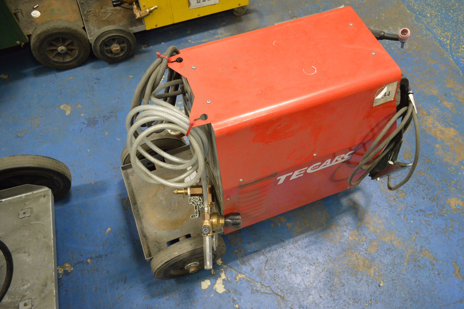 Tecarg TecTig DC225 Tig Welding Unit, serial no. T - Bild 3 aus 3