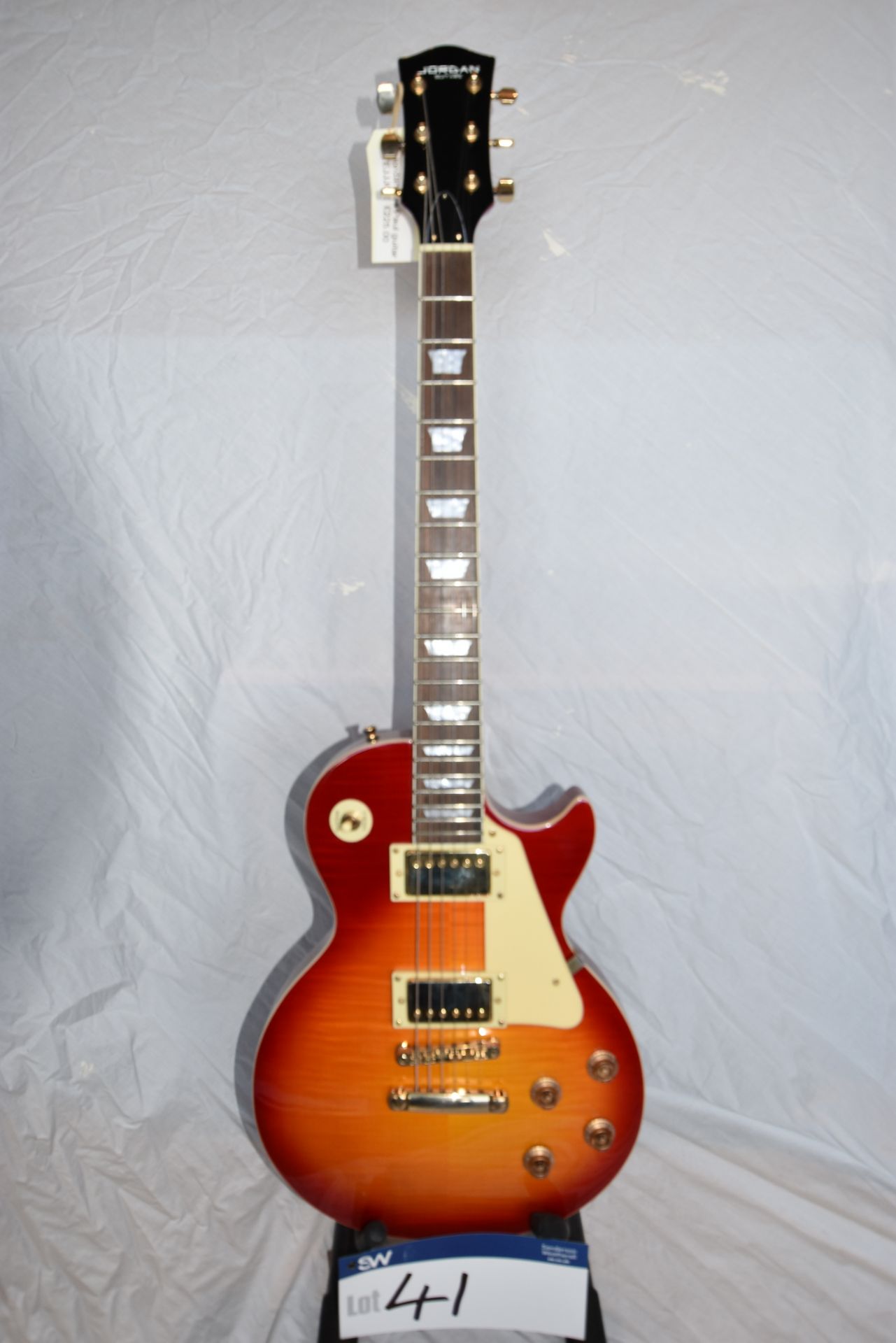 Jordan 7EJJJOR ‘Les Paul’ Electric Guitar