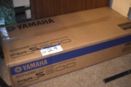 Yamaha PSR-S500 Digital Keyboard (Boxed)