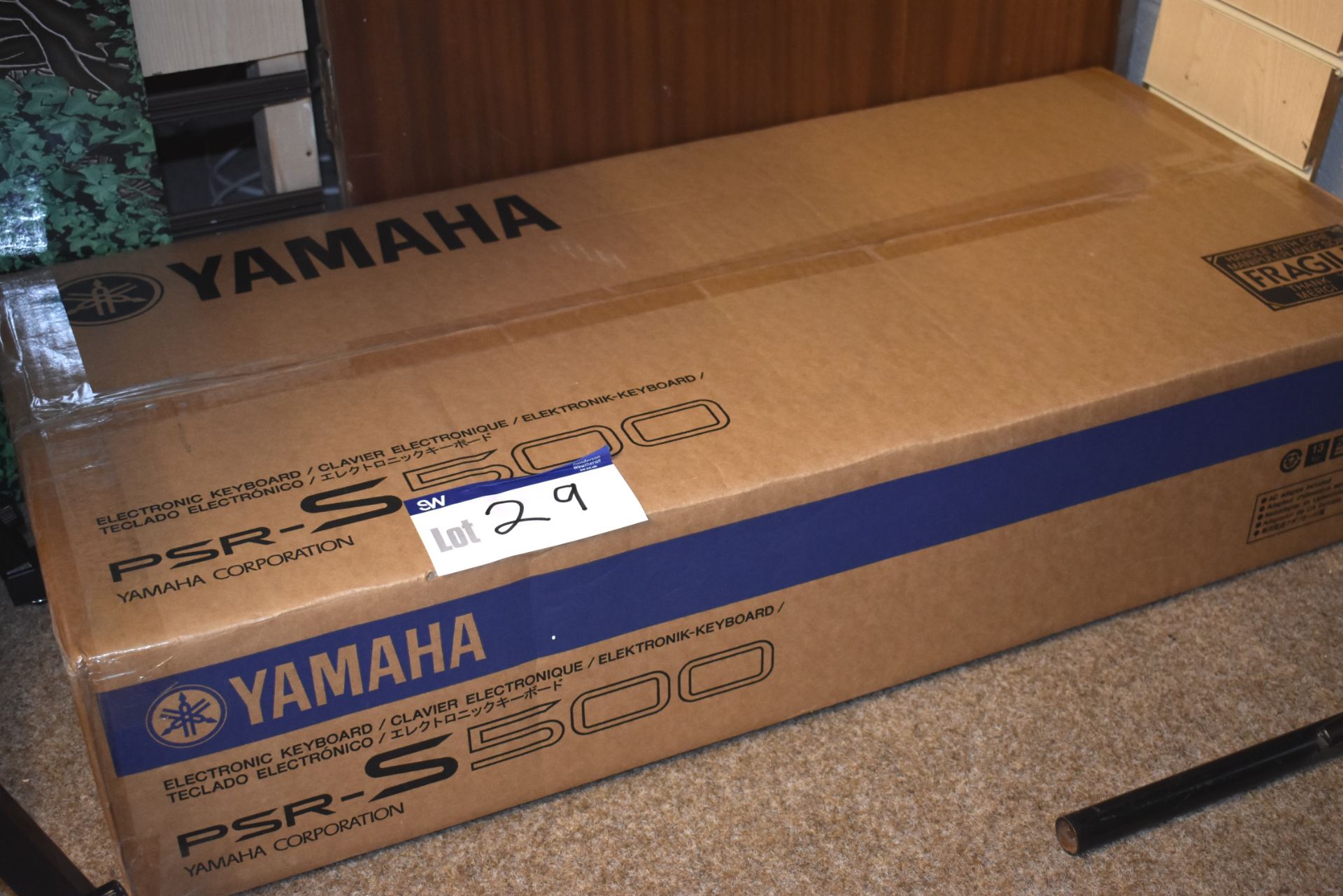 Yamaha PSR-S500 Digital Keyboard (Boxed)