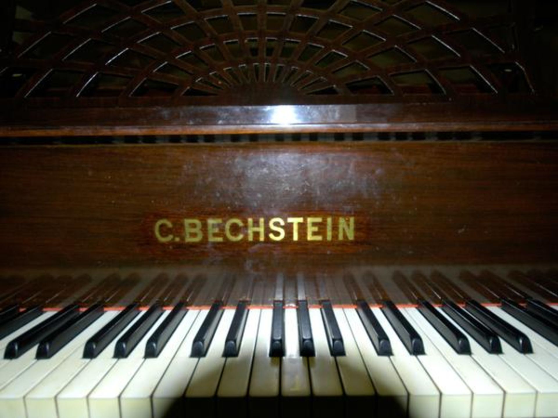 Bechstein Model ‘C’ Grand Piano, Circa 1914, Mahogany Veneer May Require Attention (currently - Image 5 of 7