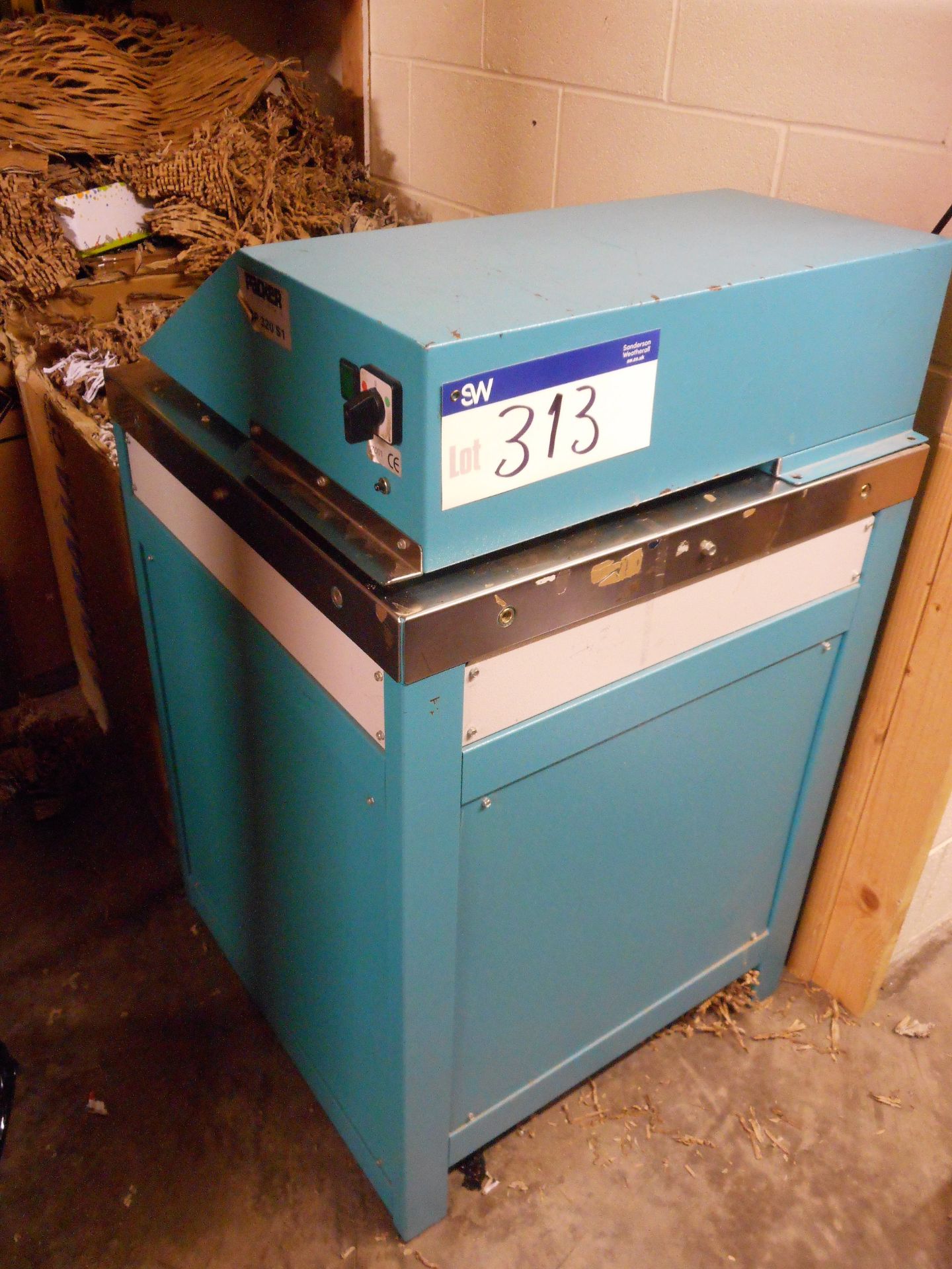 Packer Model CP320 51 Cardboard Shredder for Matting 320mm Wide, 240 Volts