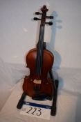 Ideale Left Handed Violin, Size 4/4, Instrument Only