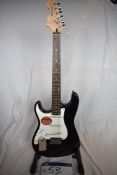 Squire by Fender Stratocaster Standard Series Electric Guitar (Left Hand)