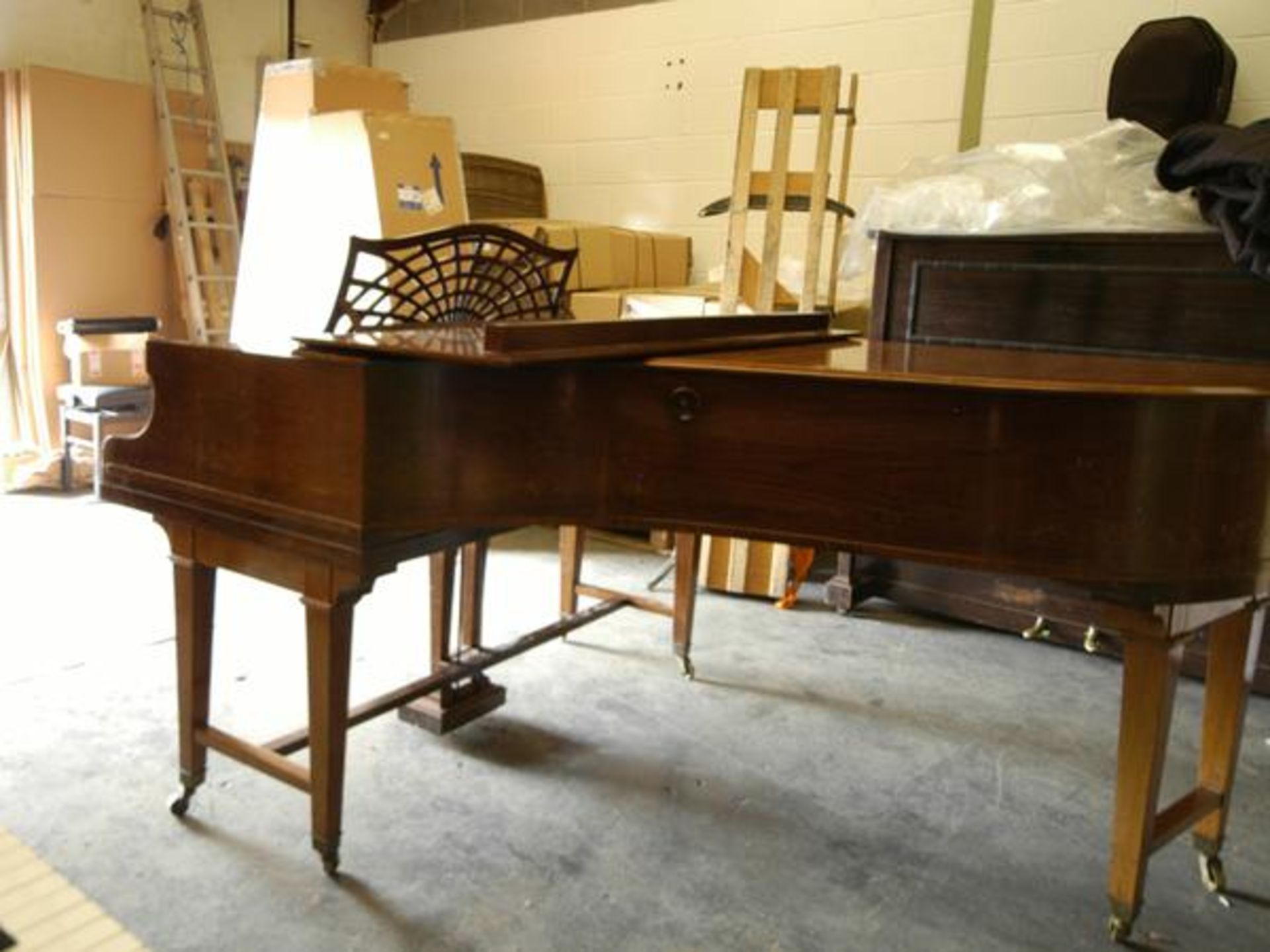 Bechstein Model ‘C’ Grand Piano, Circa 1914, Mahogany Veneer May Require Attention (currently - Image 4 of 7