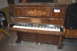 Spencer London Upright Piano, Circa 1920’s, Walnut Veneered, Overstrung