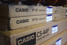 2 Casio SP-32 3 Pedal Units (Boxed)