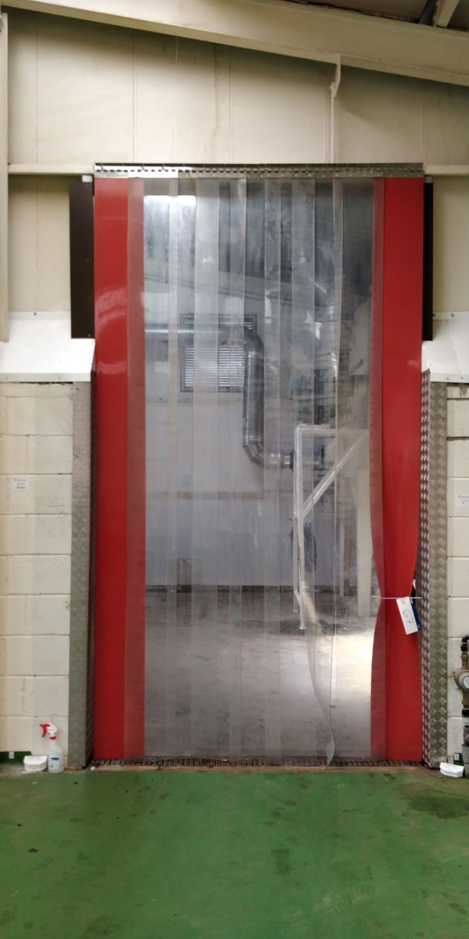 Plastic Strip Curtain, 1.95m x 3.5m drop