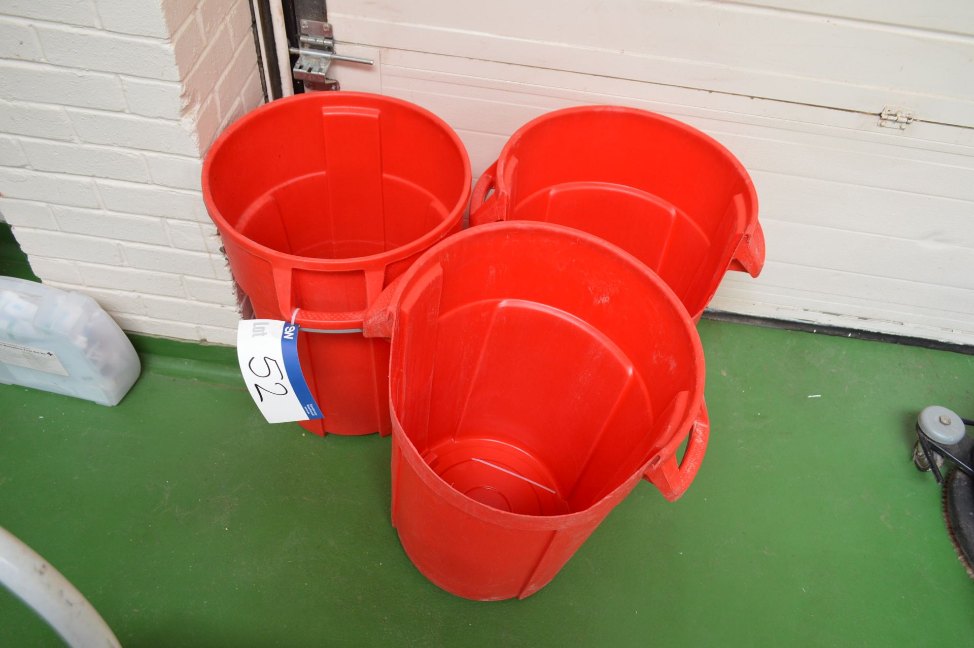 Three Plastic Bins