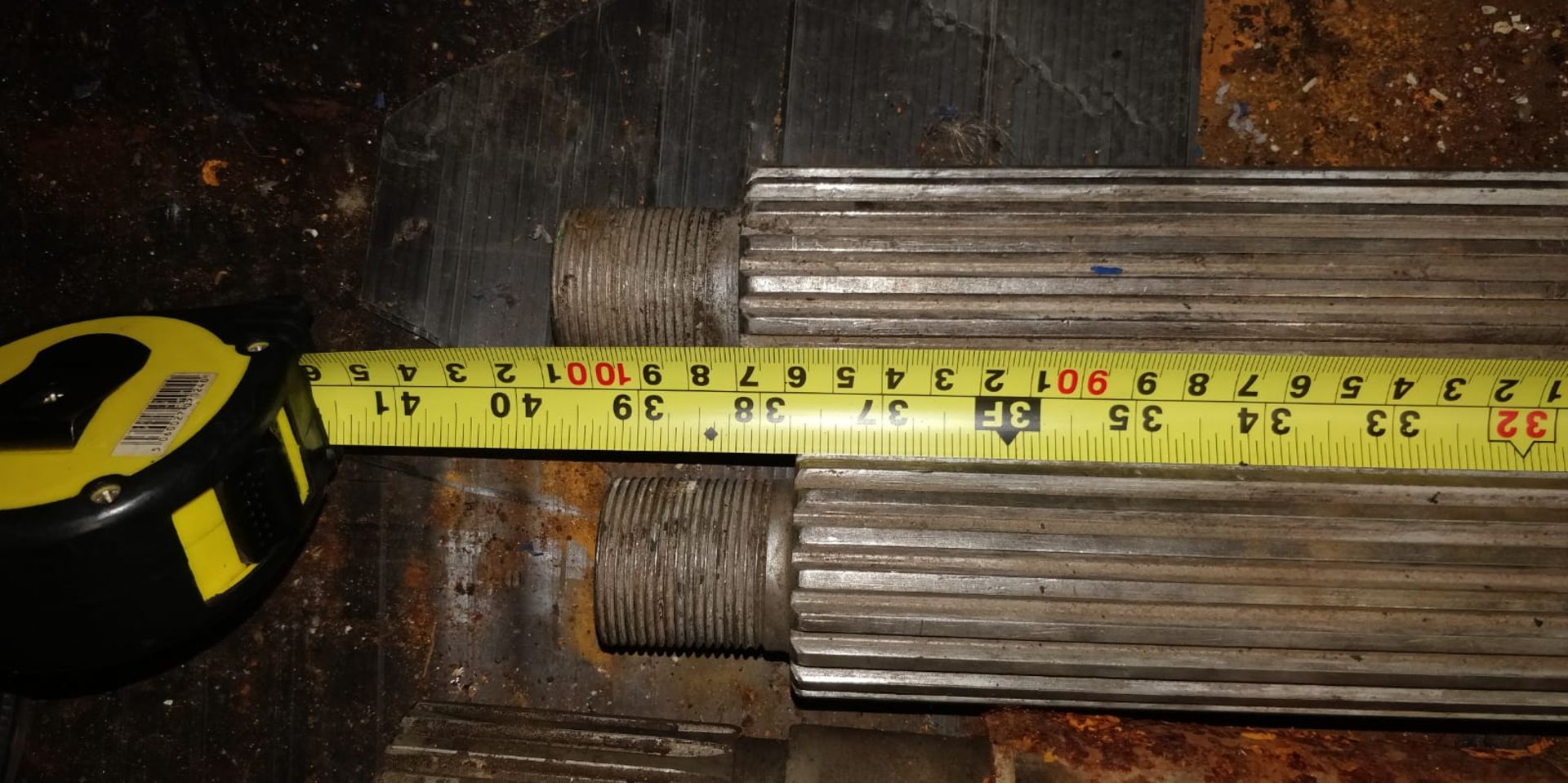 Clextral BC92 1m Long Shafts (understood to be new) - Image 2 of 2