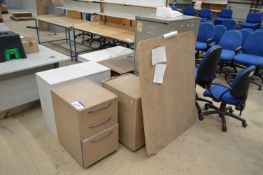Assorted Office Furniture, including filing cabine