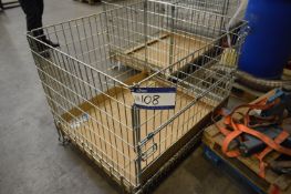 Collapsible Wire Cage Pallet (please note this lot