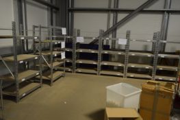 Seven-Bay Four-Tier Stock Rack, each bay approx. 1