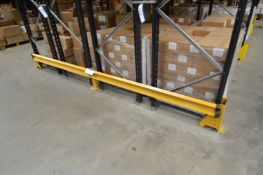 *12 Pallet Racking Frame End Protection Barriers,