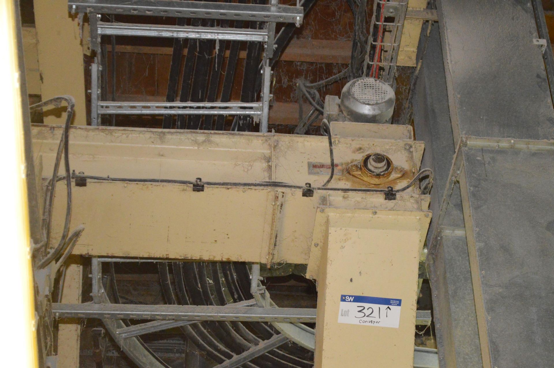 Milltech CF22 Chain & Scraper Conveyor, approx. 6m - Image 3 of 3