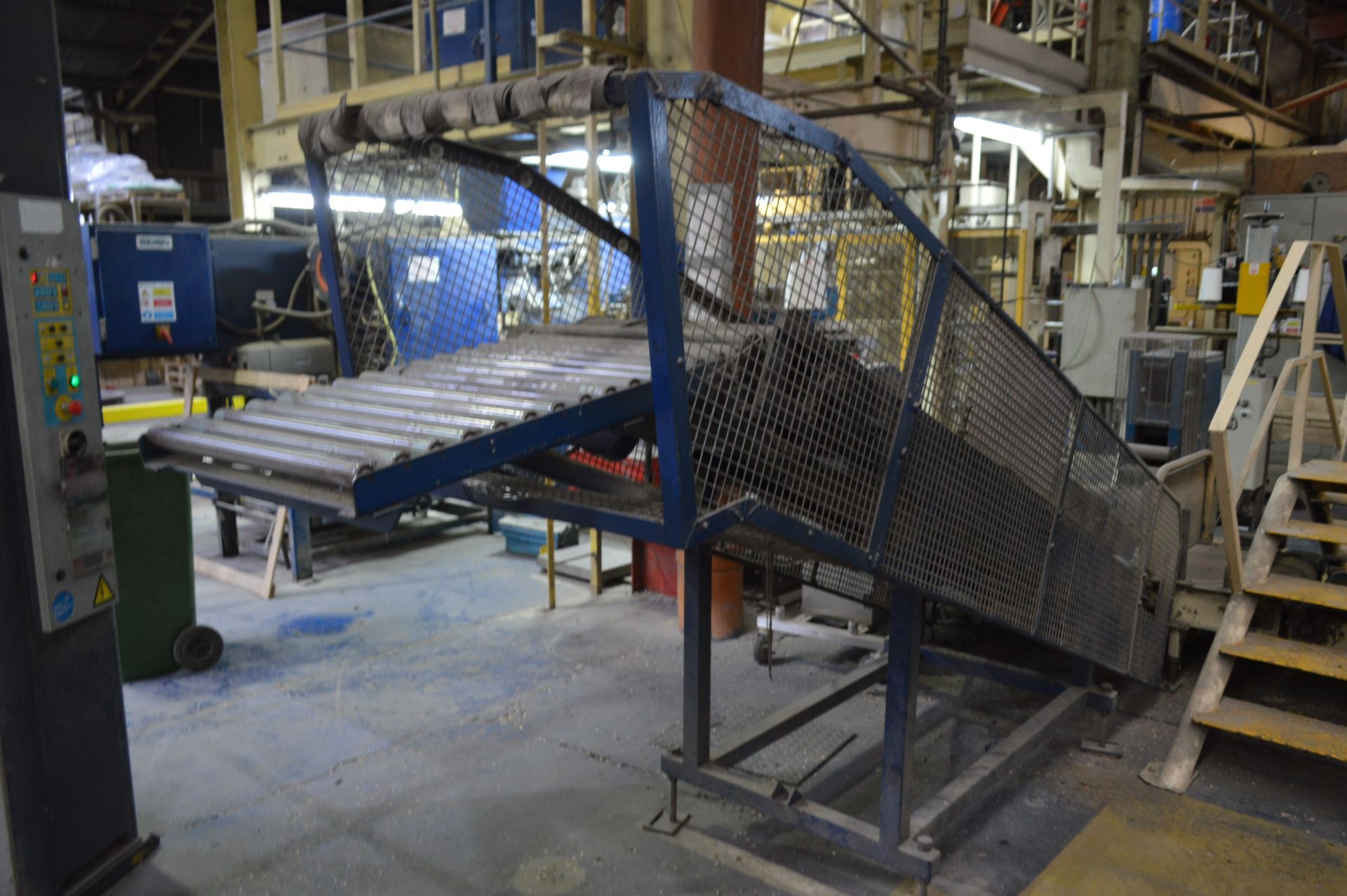 600mm Inclined Chevron Sack Belt Conveyor, approx. - Image 2 of 3