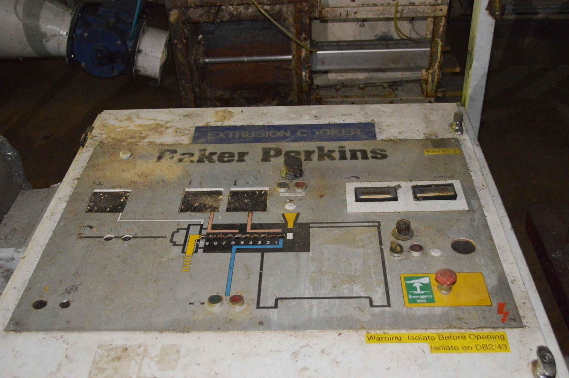 Baker Perkins EXTRUSION COOKER PILOT PLANT, with c - Image 19 of 23