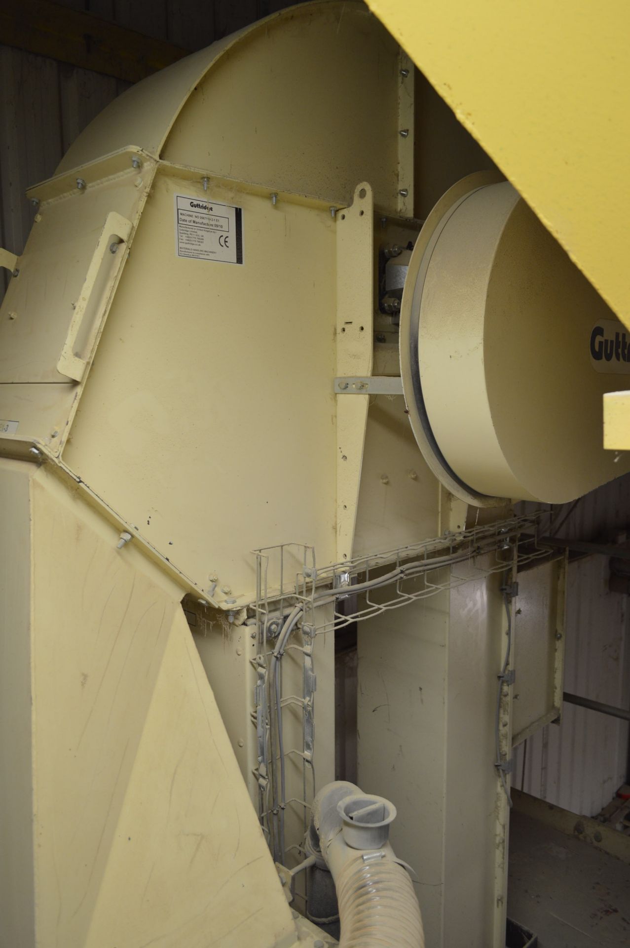 Guttridge 250mm BELT & BUCKET ELEVATOR, serial no. - Image 6 of 7