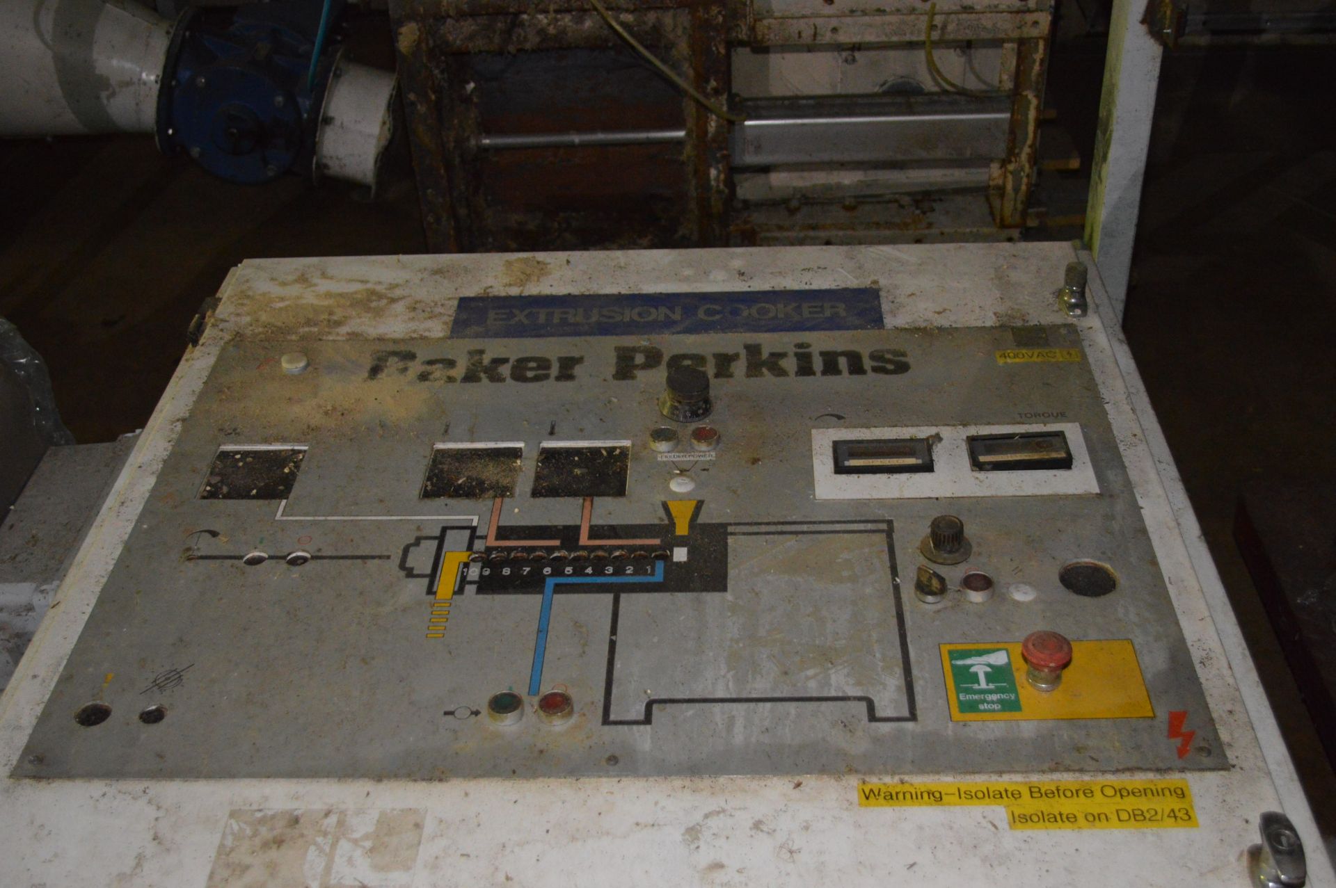 Baker Perkins EXTRUSION COOKER PILOT PLANT, with c - Image 18 of 23