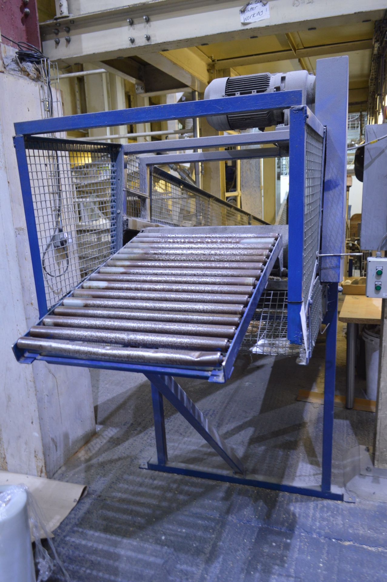 700mm wide-on-belt Inclined Sack Conveyor, approx. - Bild 3 aus 5