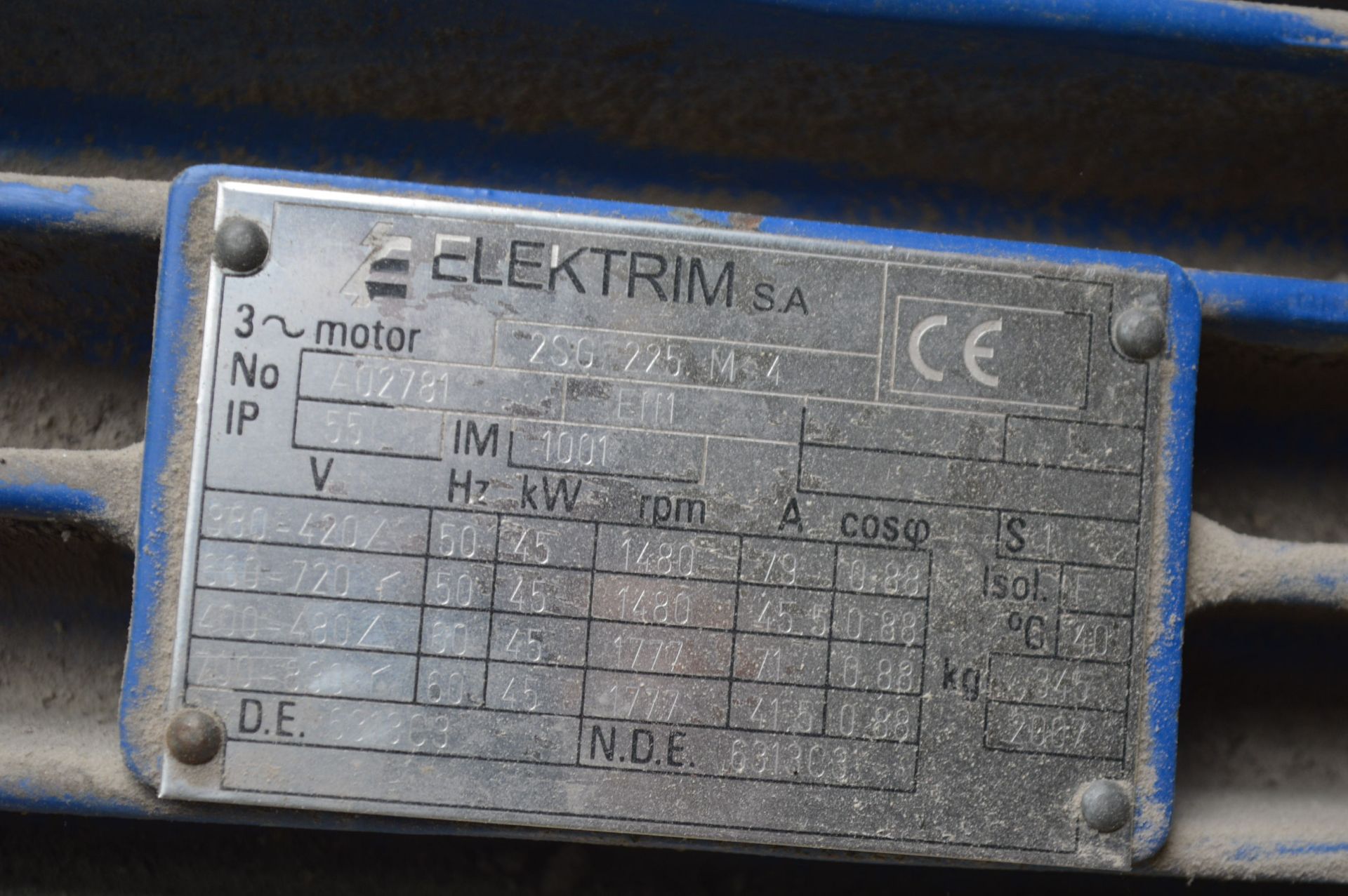 Geelen GMB-24-RDO Steel Cased Centrifugal Fan, ser - Image 8 of 8