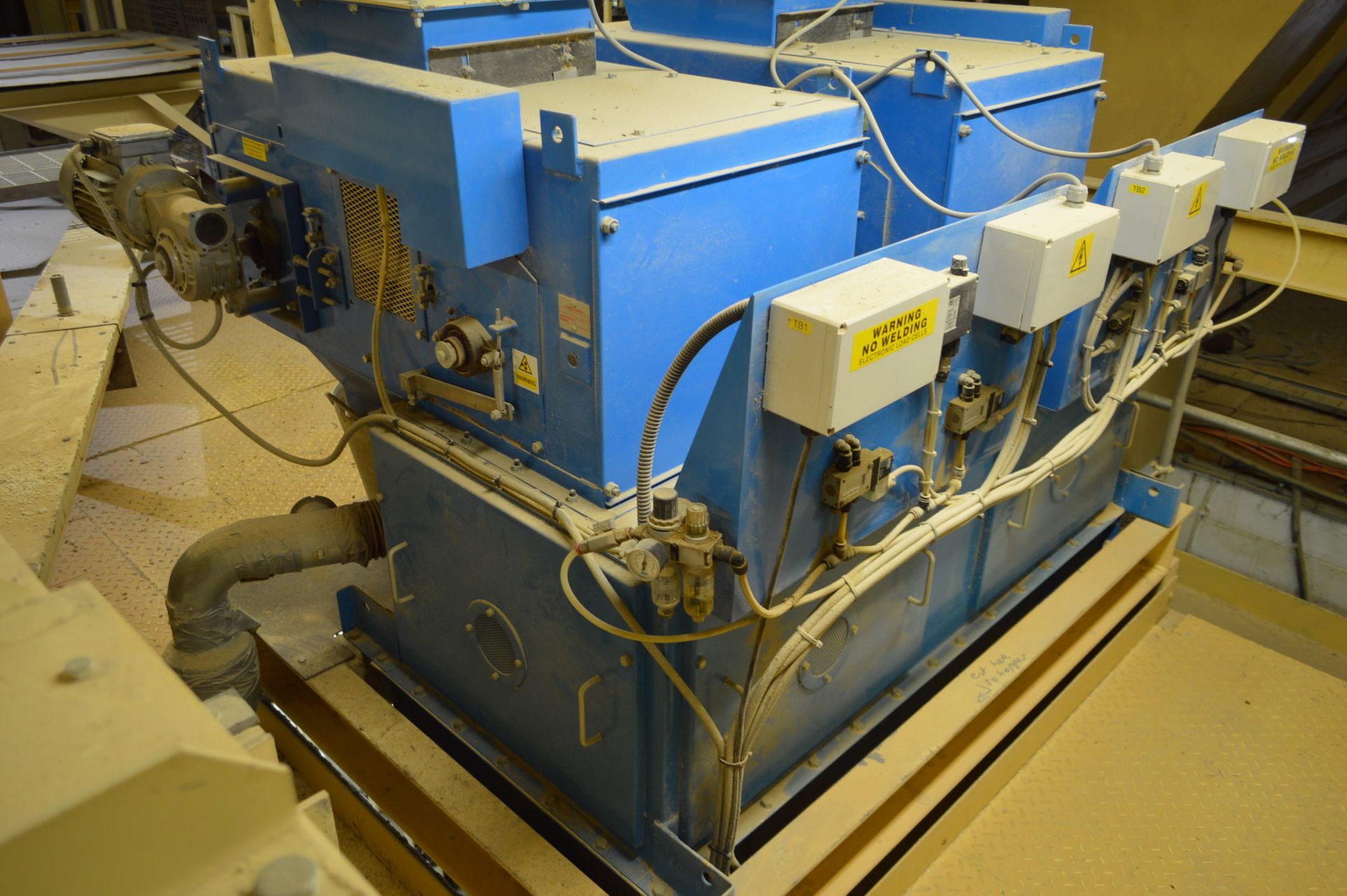 *T A Shore TWIN BELT FED LOADCELL PACKING WEIGHER, - Image 5 of 13