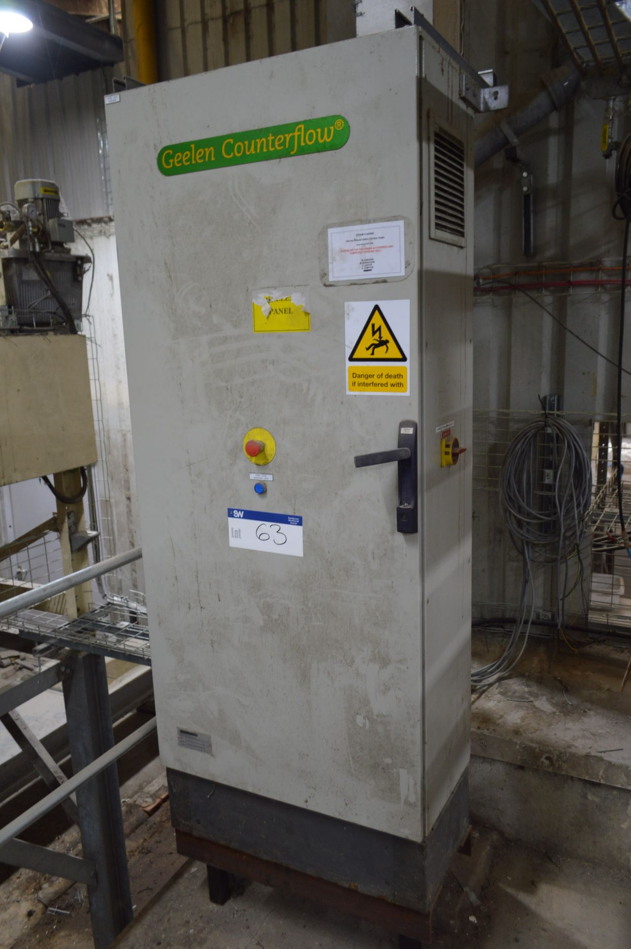 Steam Flaking Geelen Cooler Dryer Control Panel (P