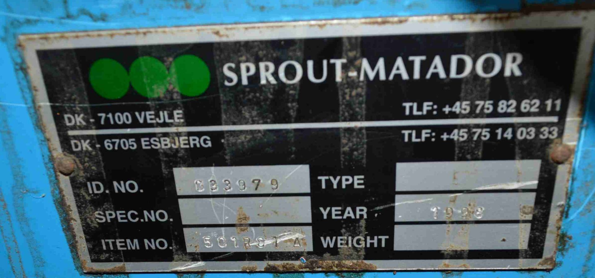 Sprout Matador STAINLESS STEEL CONDITIONER, serial - Bild 3 aus 24