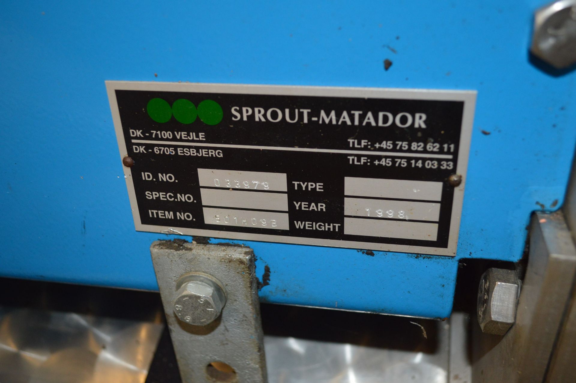 Sprout Matador STAINLESS STEEL CONDITIONER, serial - Image 5 of 24