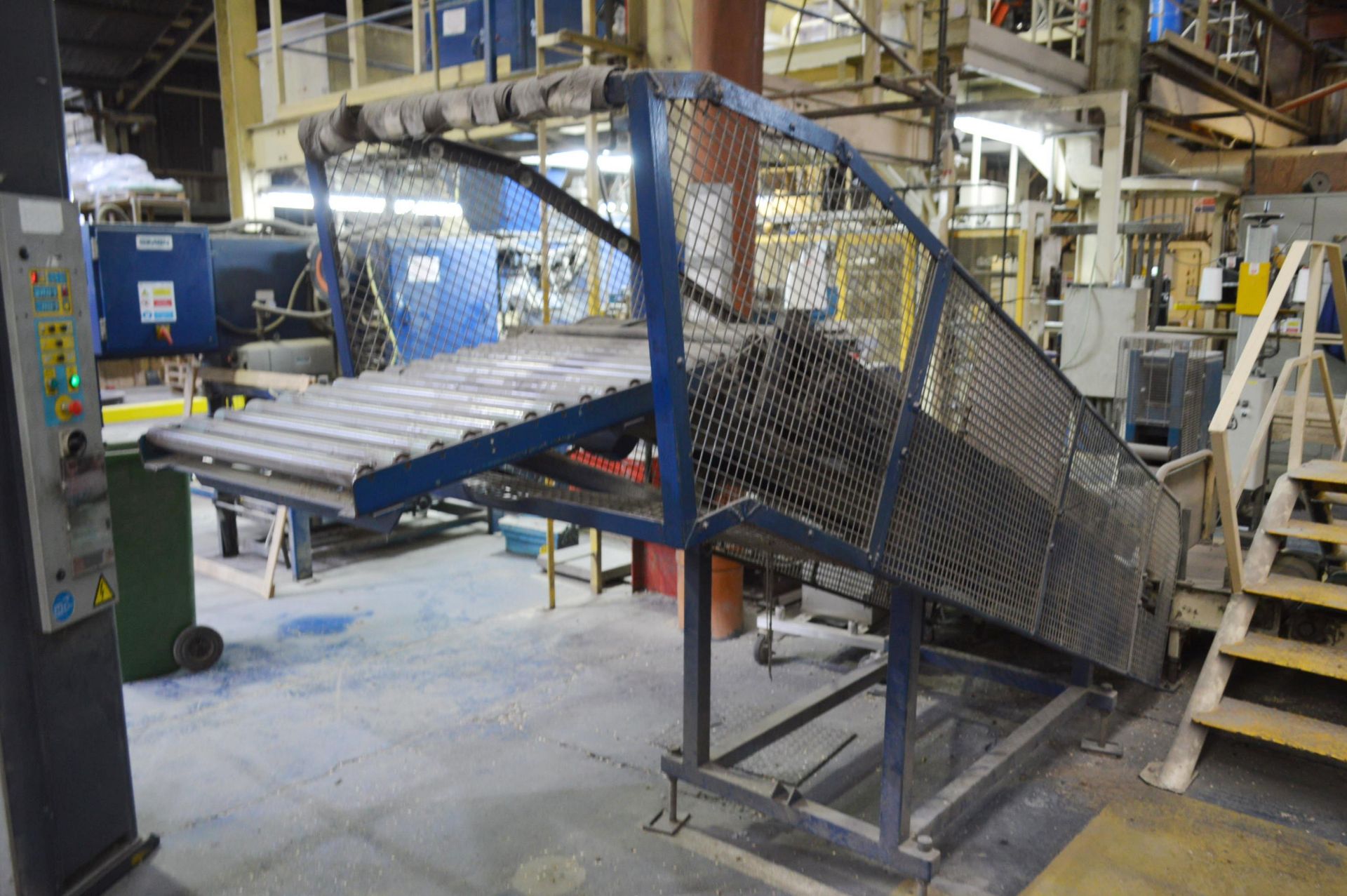 600mm Inclined Chevron Sack Belt Conveyor, approx. - Bild 3 aus 3