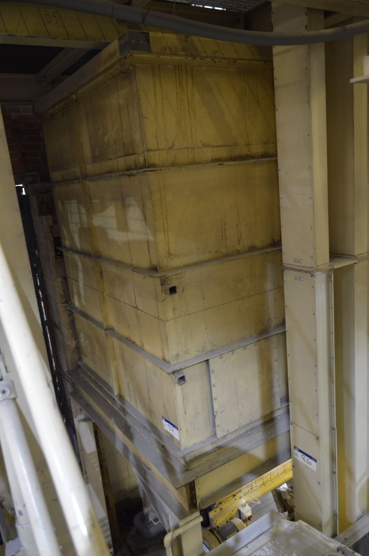 Nest of Two Welded Steel Product Storage Bins, eac - Bild 4 aus 7