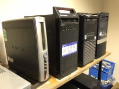 4 Assorted Computer Desktop Units as set out