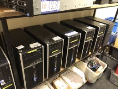 5 x HP Compaq Desktop Units (Please Note: Hard Dri
