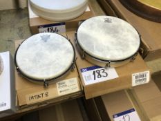 2 x Remo Tunable Hand Drums