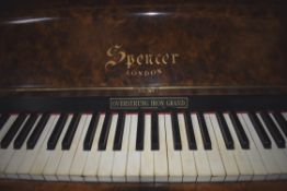 Spencer London Upright Piano, Circa 1920’s, Walnut