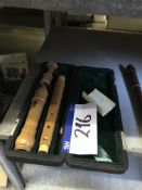 Moeck Pairwood Recorder in Carry Case