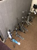 8 Various Part Complete High Hat Stands